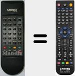 Comandament a dist&agrave;ncia substitut de RC0861