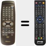 Comandament a dist&agrave;ncia substitut de RC 805