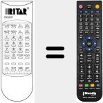 Comandament a dist&agrave;ncia substitut de RC0811