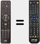 Comandament a dist&agrave;ncia substitut de RC1314607 00