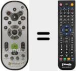 Comandament a dist&agrave;ncia substitut de RC1462601 00