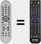 Comandament a dist&agrave;ncia substitut de RC1523702 00