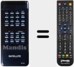 Comandament a distància substitut de RC423