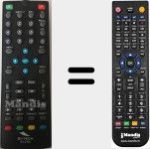 Comandament a dist&agrave;ncia substitut de SY-3104