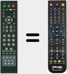 Comandament a dist&agrave;ncia substitut de RC08F