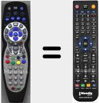 Comandament a dist&agrave;ncia substitut de RCC004