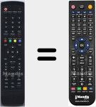 Comandament a distància substitut de D80002107