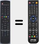 Comandament a distància substitut de D80002207