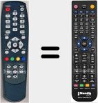 Comandament a dist&agrave;ncia substitut de LRCS01U