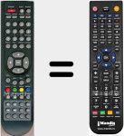 Comandament a dist&agrave;ncia substitut de RC52EVO