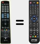 Comandament a dist&agrave;ncia substitut de AKB72914206