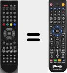 Comandament a dist&agrave;ncia substitut de FTV19N8DVD