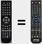 Comandament a dist&agrave;ncia substitut de RC156IMAGINE