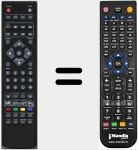 Comandament a dist&agrave;ncia substitut de RC55DTVPVROS