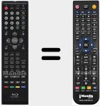 Comandament a dist&agrave;ncia substitut de 076R0RD011