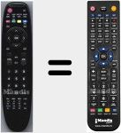 Comandament a distància substitut de QLCTA21A06