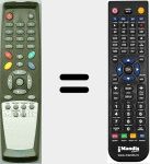 Comandament a dist&agrave;ncia substitut de 0306