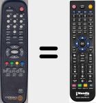 Comandament a dist&agrave;ncia substitut de 11144