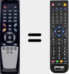 Comandament a dist&agrave;ncia substitut de CCI-5110E