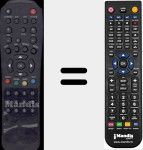 Comandament a dist&agrave;ncia substitut de CCR520