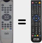 Comandament a distància substitut de DSR5010