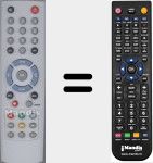 Comandament a dist&agrave;ncia substitut de DSR750TS