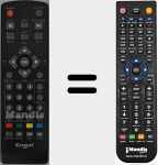 Comandament a dist&agrave;ncia substitut de RT5520