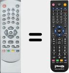 Comandament a dist&agrave;ncia substitut de FF51