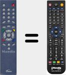 Comandament a dist&agrave;ncia substitut de D-Master 1100S