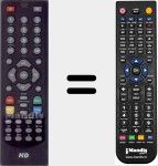 Comandament a dist&agrave;ncia substitut de HX-40