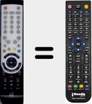 Comandament a dist&agrave;ncia substitut de IDL-550 S