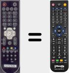 Comandament a dist&agrave;ncia substitut de Livas001