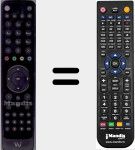 Comandament a dist&agrave;ncia substitut de Marusys002