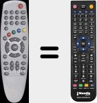 Comandament a dist&agrave;ncia substitut de 5000-V1