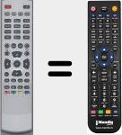 Comandament a dist&agrave;ncia substitut de Opentel003