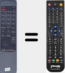 Comandament a dist&agrave;ncia substitut de Others004