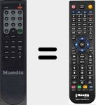 Comandament a distància substitut de Pace004