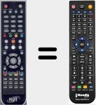 Comandament a distància substitut de RCU AH3100