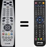 Comandament a dist&agrave;ncia substitut de Reel001