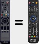 Comandament a distància substitut de S3012-CI