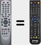 Comandament a distància substitut de FSR-5000TDR