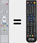 Comandament a distància substitut de ScientificAtlanta002