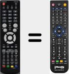 Comandament a dist&agrave;ncia substitut de RCALD192200