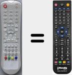 Comandament a dist&agrave;ncia substitut de RC44BRM4