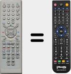 Comandament a dist&agrave;ncia substitut de 076R0HM020