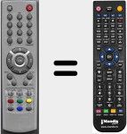 Comandament a distància substitut de RC32CMS