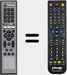 Comandament a dist&agrave;ncia substitut de T1