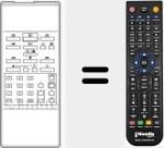 Comandament a distància substitut de AV5605