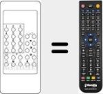 Comandament a dist&agrave;ncia substitut de RC300