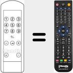 Comandament a dist&agrave;ncia substitut de RC90